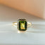 Emmeline peridot ring 14k gold - Studio Kroewe