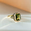 Emmeline peridot ring 14k gold - Studio Kroewe