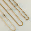 Figaro 2.7mm bracelet 14k gold - Studio Kroewe