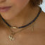 Goddess charm 14k gold - Studio Kroewe