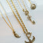 Goddess charm 14k gold - Studio Kroewe