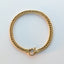 Gourmet 5.8mm bracelet 14k gold - Studio Kroewe