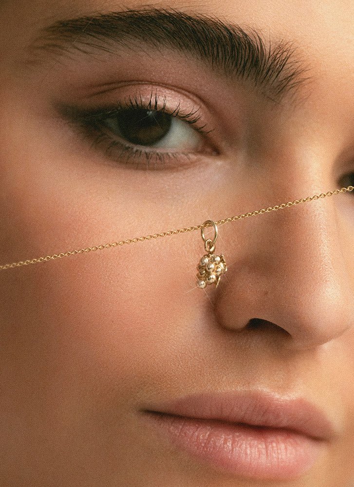 Prim twisted earrings 14k gold - Studio Kroewe