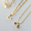 Grape charm 14k gold - Studio Kroewe