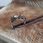 Hedy black pearl ring 14k gold - Studio Kroewe
