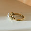 Hedy white pearl ring 14k gold - Studio Kroewe