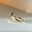 Iggy moonquartz ring 14k gold - Studio Kroewe