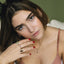 Iggy smoky quartz ring 14k gold - Studio Kroewe