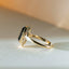 Iggy smoky quartz ring 14k gold - Studio Kroewe