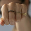 James garnet ring 14k gold