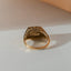 Imone signet ring 14k gold - Studio Kroewe
