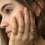 Imone signet ring 14k gold - Studio Kroewe