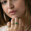 Imone signet ring 14k gold - Studio Kroewe