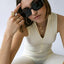 Jacky dollar ring 14k gold - Studio Kroewe