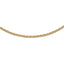 Jasseron 3.3mm necklace 14k gold - Studio Kroewe
