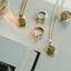 Jasseron 3.3mm necklace 14k gold - Studio Kroewe