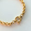 Jasseron 5.5mm bracelet with lock 14k gold - Studio Kroewe