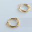 Jules earrings 14k gold - Studio Kroewe