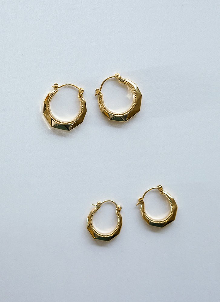 Katherine lapide earrings 14k gold - Studio Kroewe