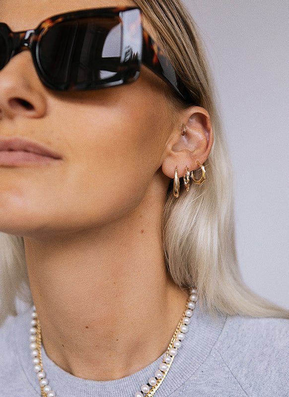 Katherine lapide earrings 14k gold - Studio Kroewe