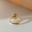 Kitt signet ring 14k gold - Studio Kroewe