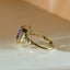 Leonis amethyst ring 14k gold - Studio Kroewe