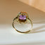 Leonis amethyst ring 14k gold - Studio Kroewe