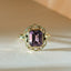 Leonis amethyst ring 14k gold - Studio Kroewe