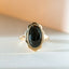 LIMITED EDITION | Poppy garnet ring 14k gold - Studio Kroewe
