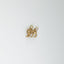 Lion charm 14k gold - Studio Kroewe