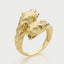 Lioness ring 14k gold - Studio Kroewe