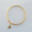 Little bird charm 14k gold - Studio Kroewe