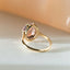 Lizzy ametrine ring 14k gold - Studio Kroewe