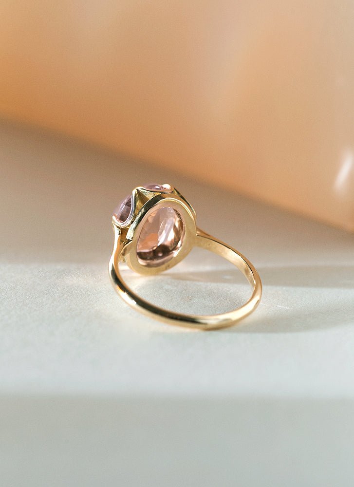 Lizzy ametrine ring 14k gold - Studio Kroewe