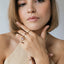 Lizzy ametrine ring 14k gold - Studio Kroewe