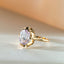 Lizzy moonquartz ring 14k gold - Studio Kroewe