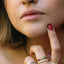 Lola band ring 14k gold - Studio Kroewe