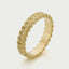 Lola band ring 14k gold - Studio Kroewe