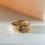 Lola band ring 14k gold - Studio Kroewe