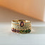 Lola band ring 14k gold - Studio Kroewe