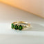 Max chrome diopside ring 14k gold - Studio Kroewe