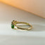 Max chrome diopside ring 14k gold - Studio Kroewe
