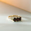 Max garnet ring 14k gold - Studio Kroewe