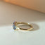 Max tanzanite ring 14k gold - Studio Kroewe