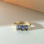 Max tanzanite ring 14k gold - Studio Kroewe