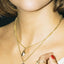 Moules charm 14k gold - Studio Kroewe