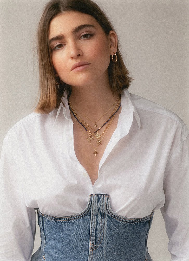 Paddo charm 14k gold - Studio Kroewe