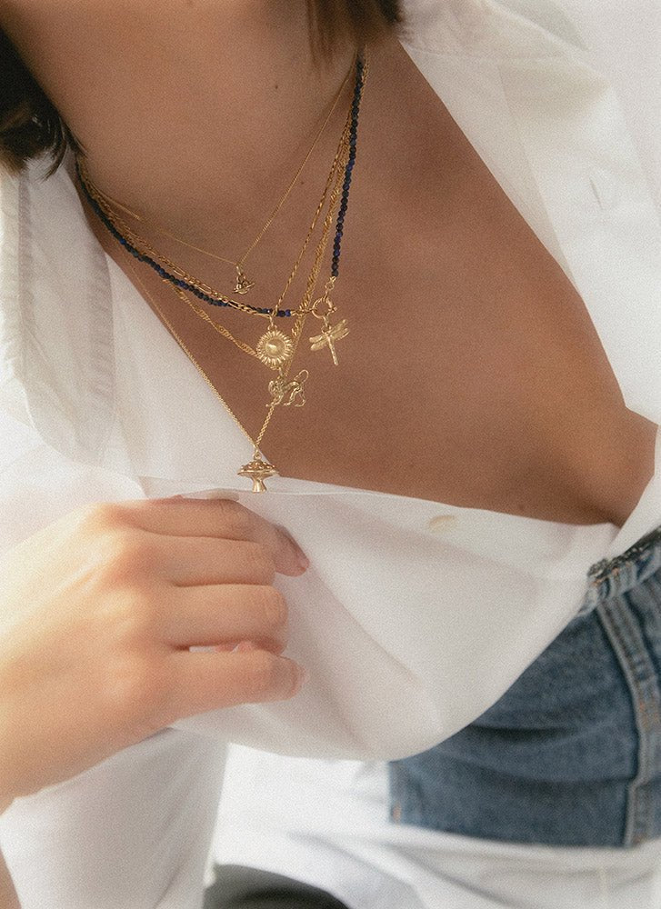 Paddo charm 14k gold - Studio Kroewe