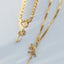 Rose charm 14k gold - Studio Kroewe