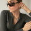 Salamander charm 14k gold - Studio Kroewe